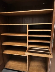 Art Deco Amsterdamse School Armoire by Willem Penaat for Metz & Co. Amsterdam